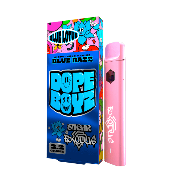 DOPE BOYZ (BLUE LOTUS) SINGLE – BLUE RAZZ