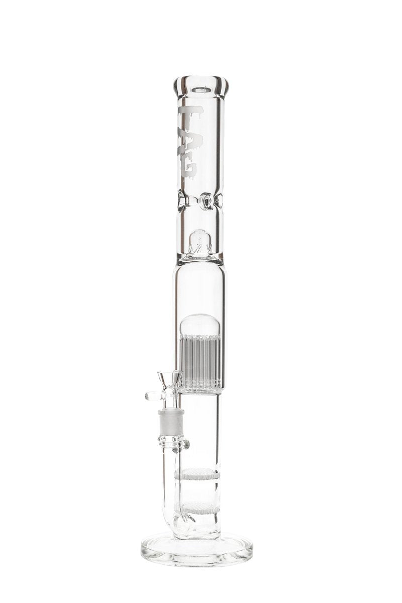 Bongs TAG - Double Honeycomb to 29-Arm Tree Perc Straight Tube 21''