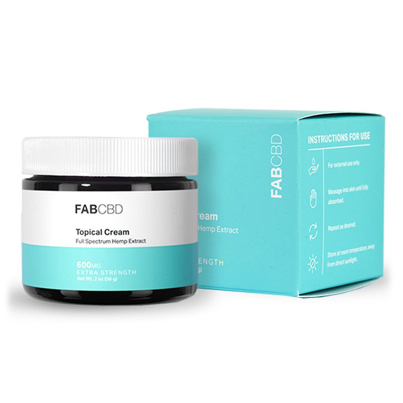FAB CBD - Topical CBD Cream