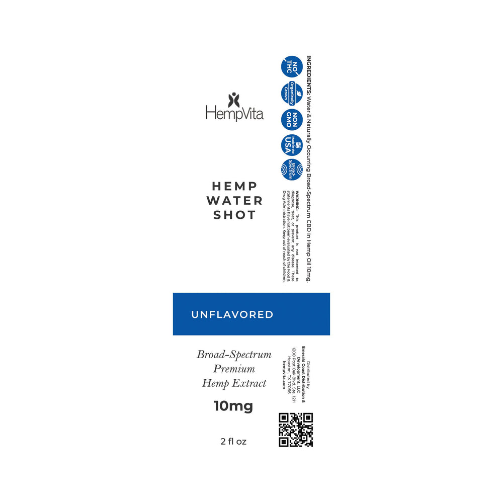 CBD Beverage HempVita CBD Beverage Enhancing Shots