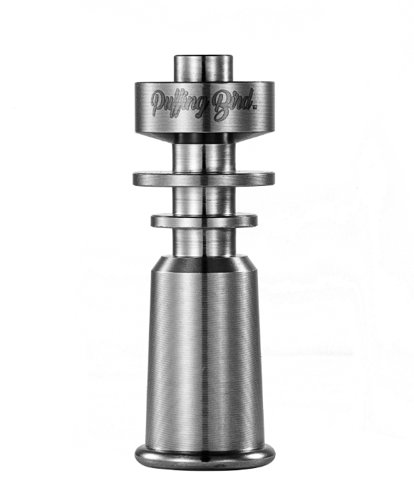 quartz dab nail 10mm Female GR2 Titanium Domeless Dab Nail