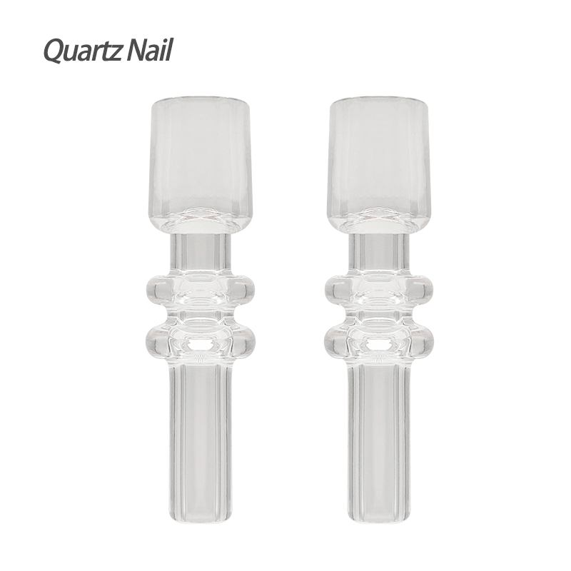 bong accessories 10mm Nectar Collector Quartz Nail Tip (2 Pack)