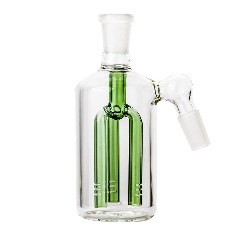 Ash Catcher 14mm Green Tree Perc Ash Catcher