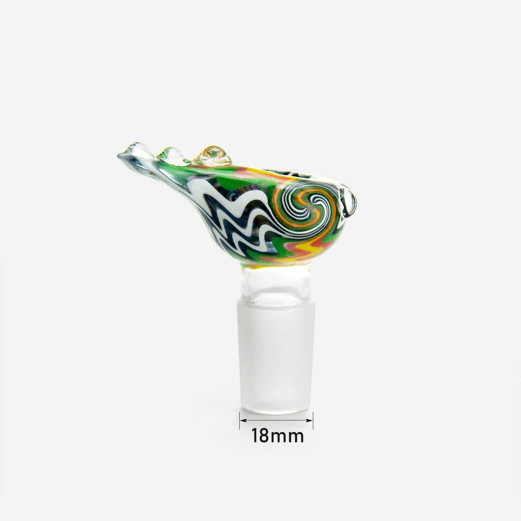 Bong Bowls Multi-Colored Bong Bowl 18mm