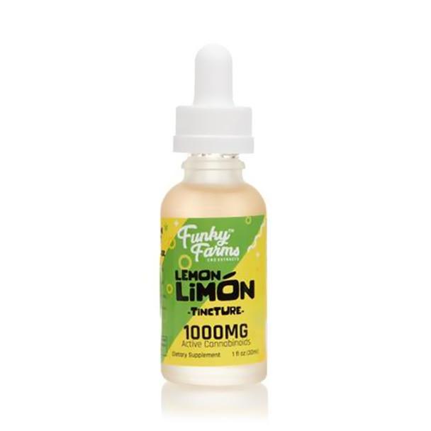 CBD Tinctures Funky Farms - CBD Tincture - Lemon Limon - 250mg-2000mg