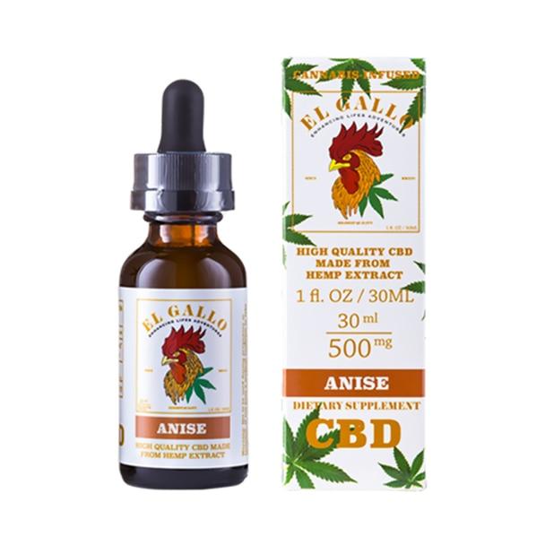 CBD Tinctures El Gallo - CBD Tincture - Star Anise - 500mg