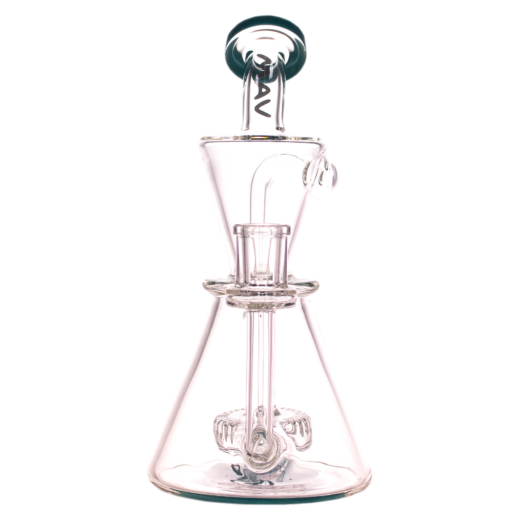 Recycler bong The Santa Monica Slitted Puck Perc