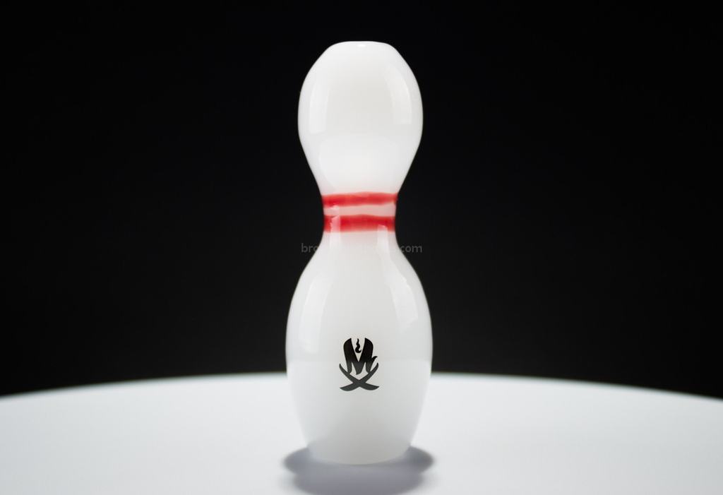 Hand pipe Mathematix Glass Bowling Pin Chillum Hand Pipe