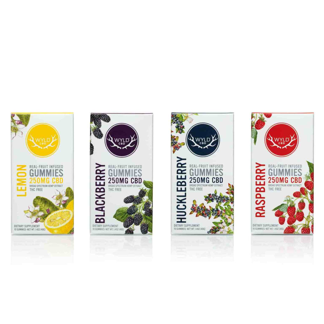 CBD Gummies Wyld CBD 4 FLAVORS X 250MG