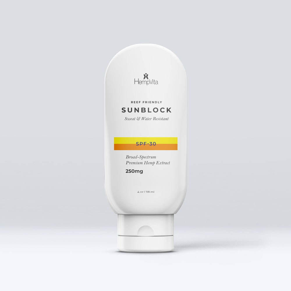 Sunblock HempVita Broad-Spectrum Hemp-Extract SPF-30 Sunblock