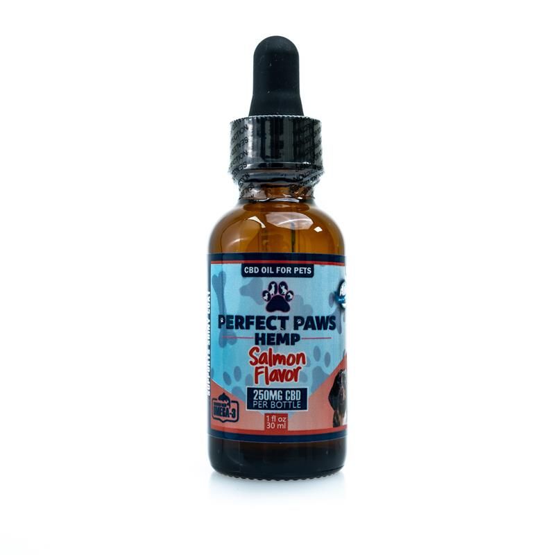 250mg Salmon CBD Oil for Pets – Skin and Coat Blend