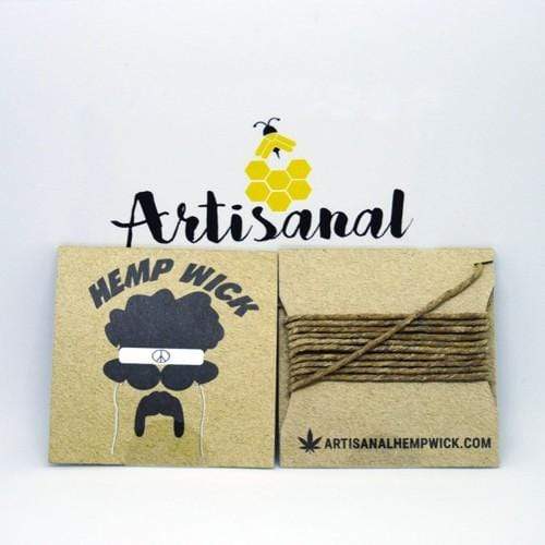 Hemp Hemp Wick, Artisanal 3 feet