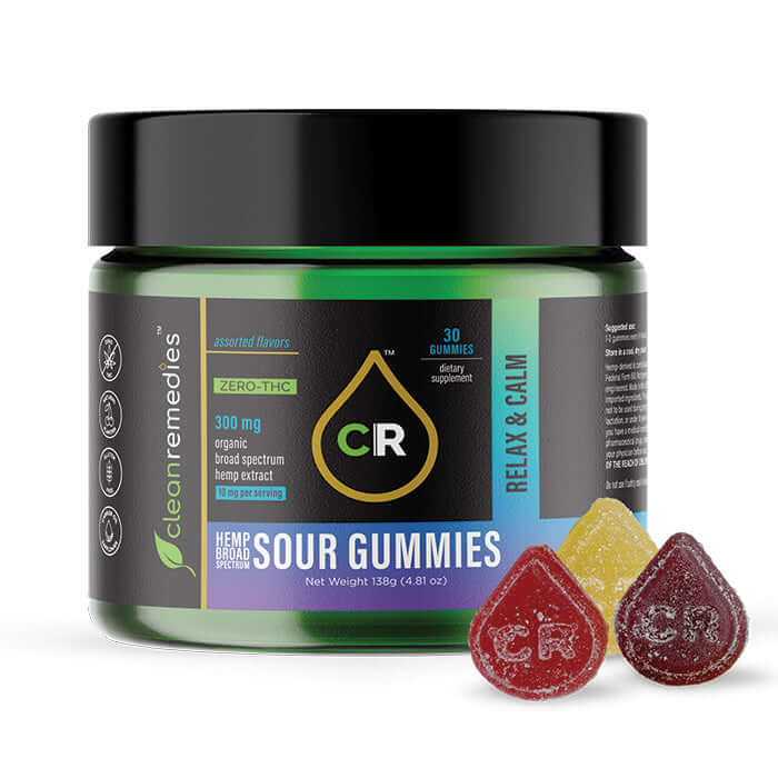 Clean Remedies | CBD Gummies 300mg - 600mg
