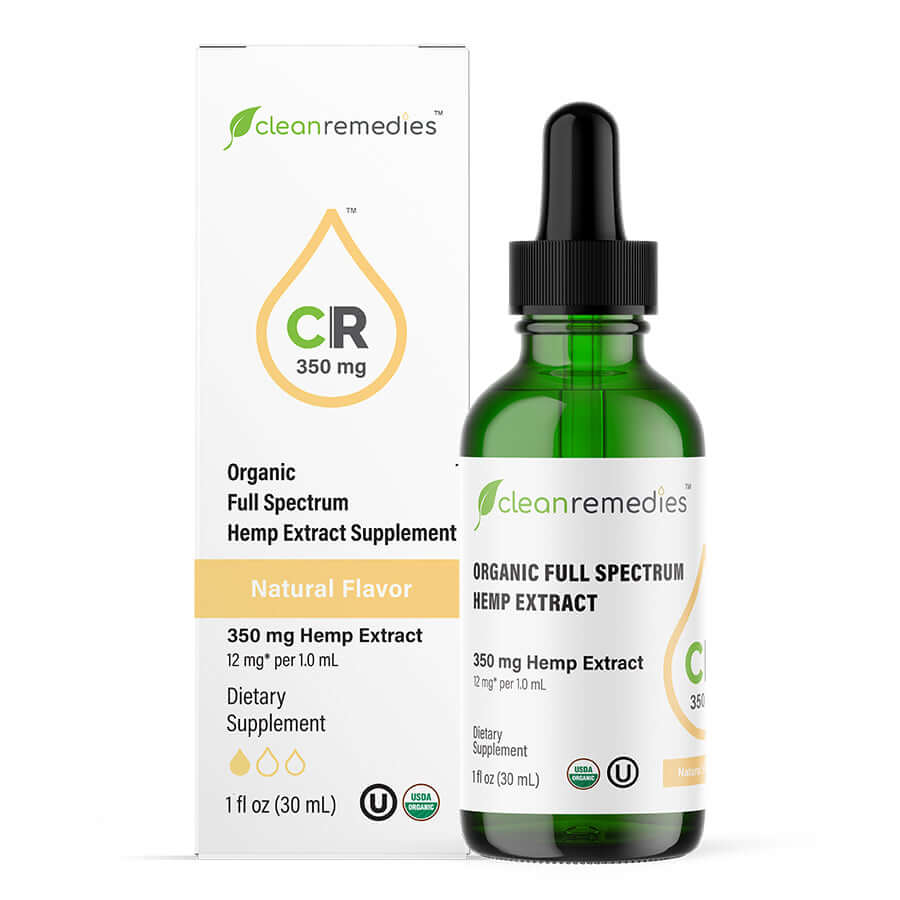 Clean Remedies | Full Spectrum CBD Tincture 350mg