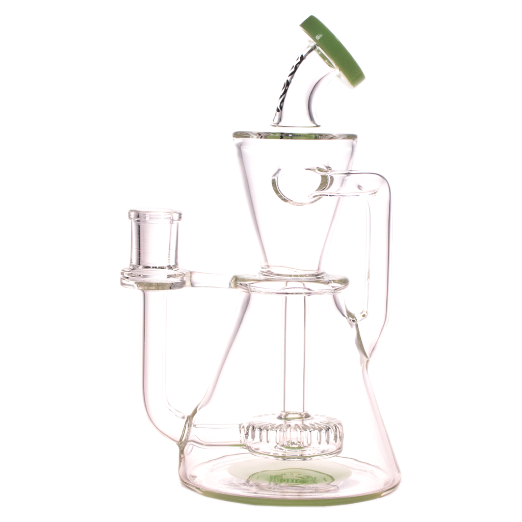 recycler bong Maverick Glass - SANTA MONICA SLITTED PUCK PERC