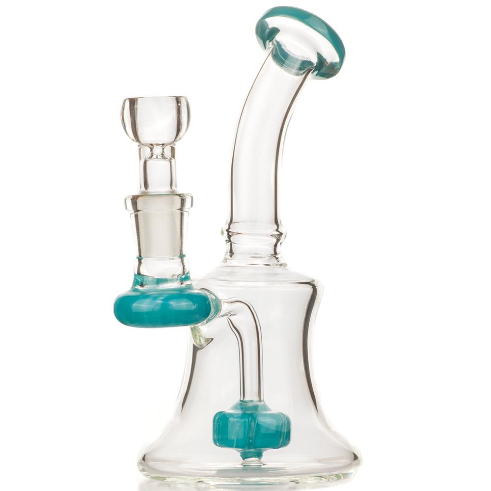 Bongs 6" Mini Showerhead Perc Dab Rig