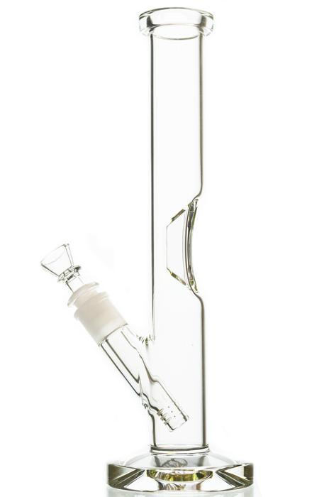 Bongs Straight Tube Geometric Ice Catcher Bong