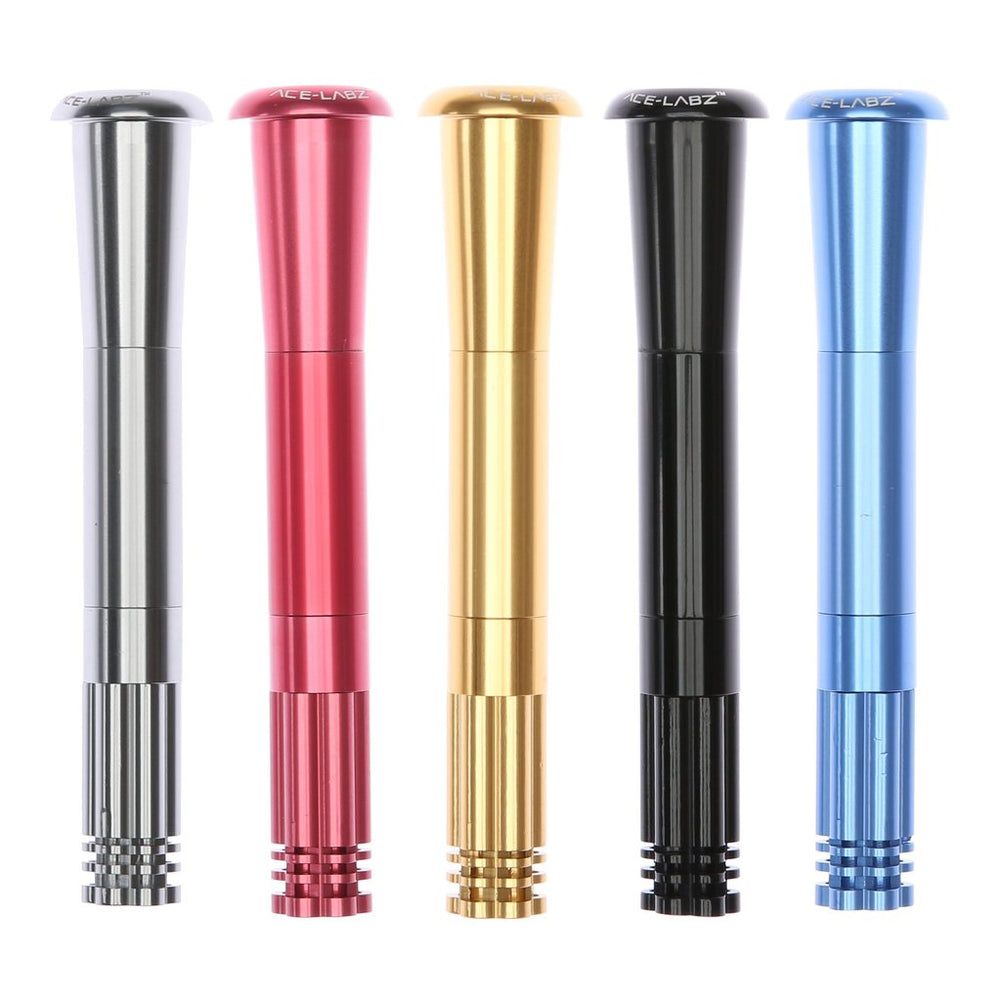 downstem and bowl Metal Adjustable Downstem - Blue