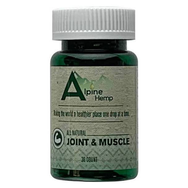 CBD Capsules Alpine Hemp - CBD Capsule - Joint and Muscle - 20mg