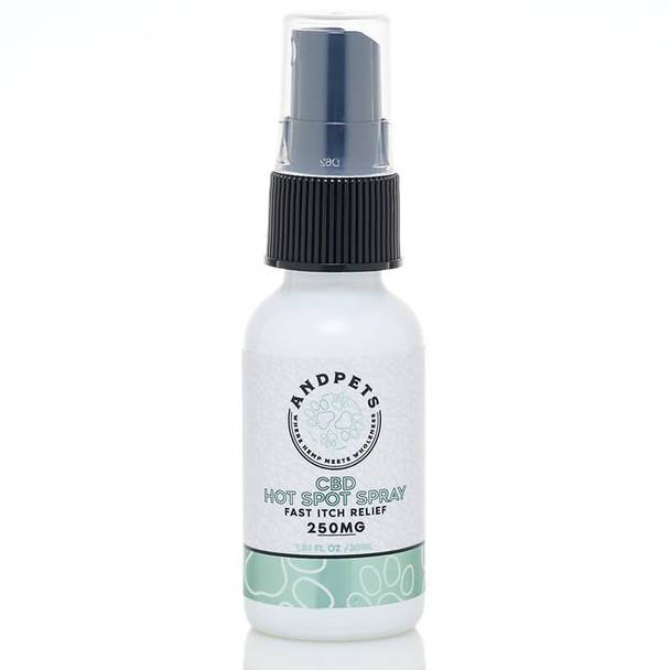 Cbd For Pets AndHemp - CBD Pet Spray - Hot Spot - 250mg-500mg