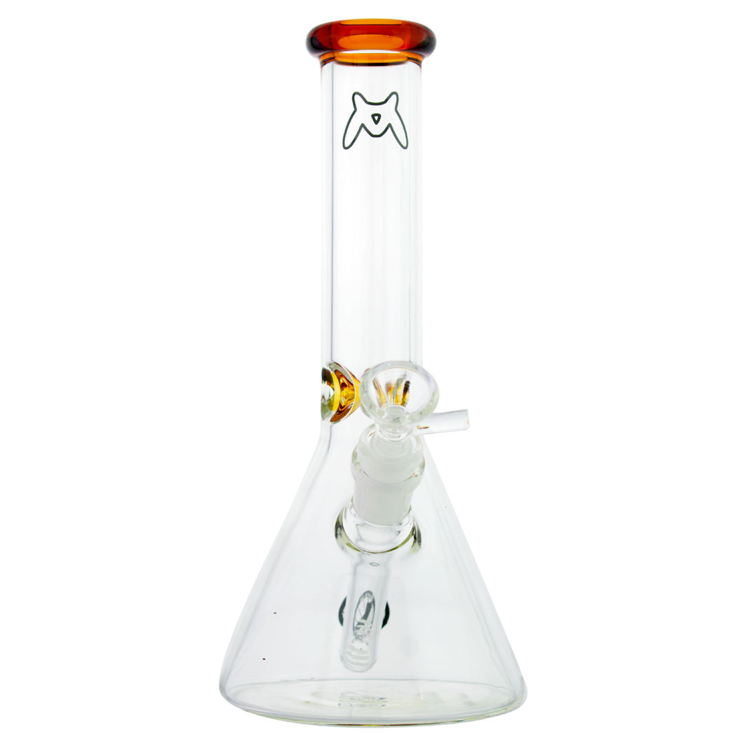 Beaker bongs 10" Color Top Beaker Bong