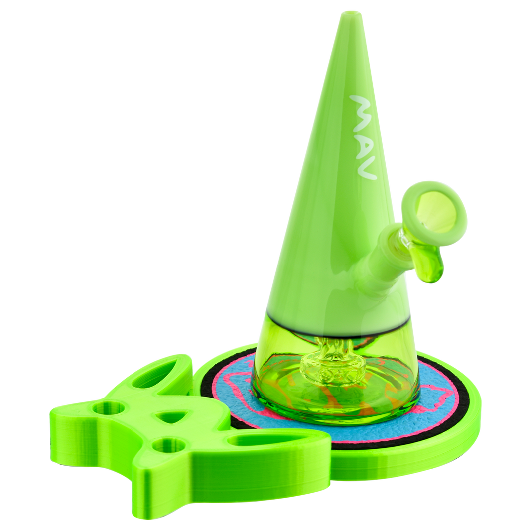 Beaker bongs bat stand beacon set bundle with moodmat