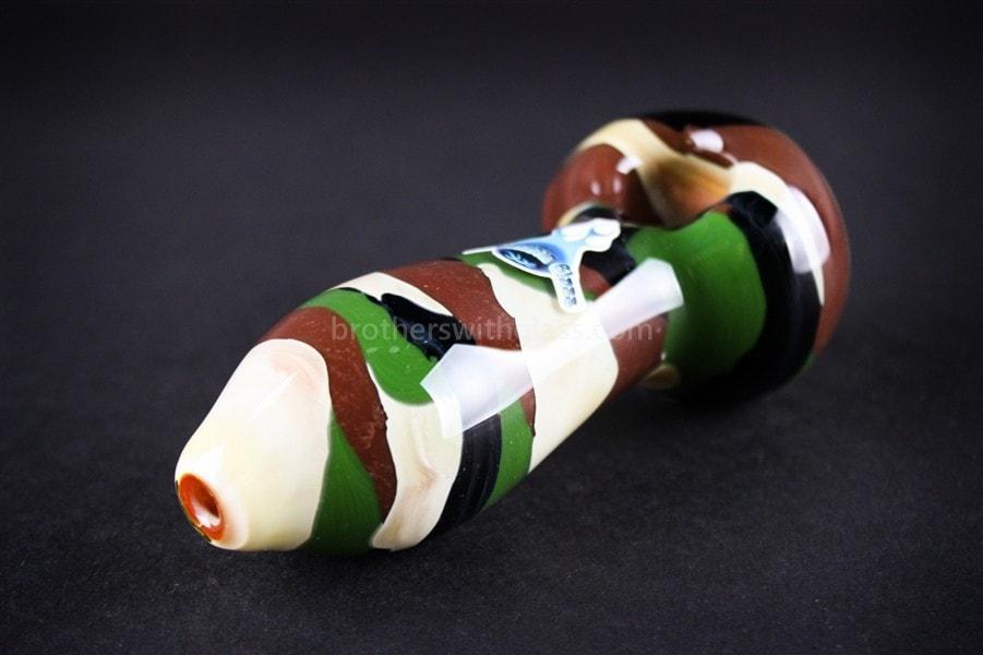 Glass pipes Chameleon Glass Warrior Camouflage Safari Series Pipe