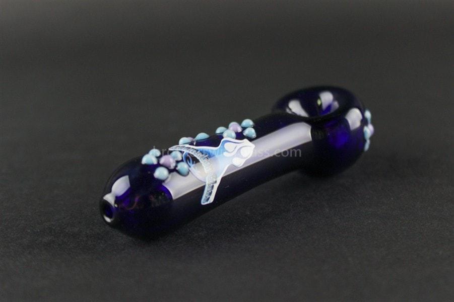 Hand pipe Chameleon Glass Botanist Hand Pipe - Blue