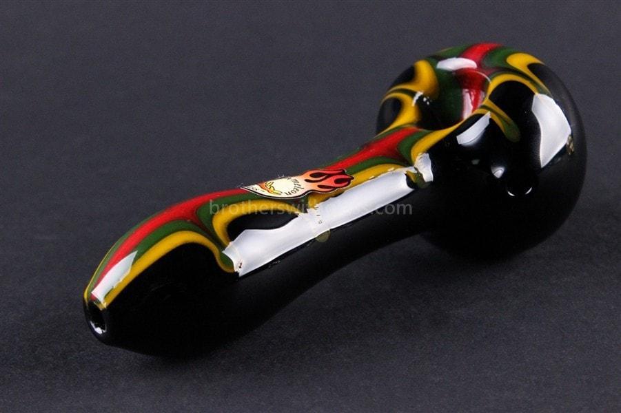 Hand pipe Chameleon Glass Irie Rasta Hand Pipe