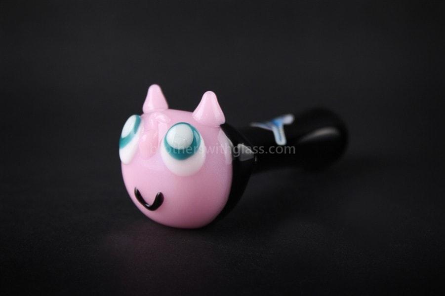 Hand pipe Chameleon Glass Gettin Puff Jiggly Character Hand Pipe