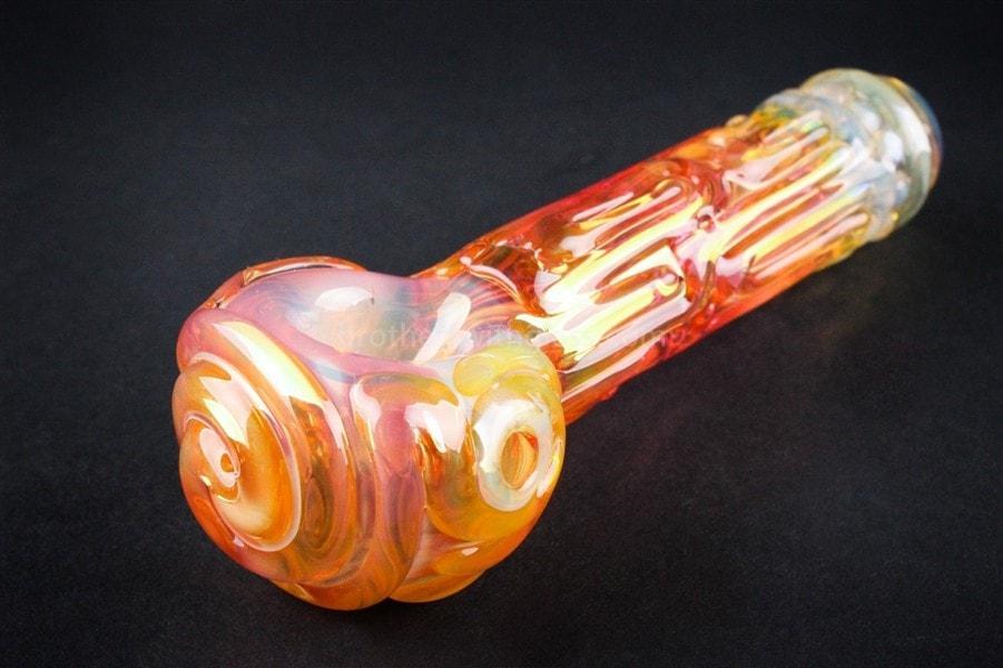 Hand pipe Chameleon Glass Aztec Ruins Hand Pipe