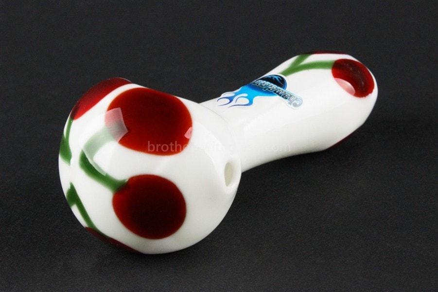 Hand pipe Chameleon Glass White Cherry Hand Pipe