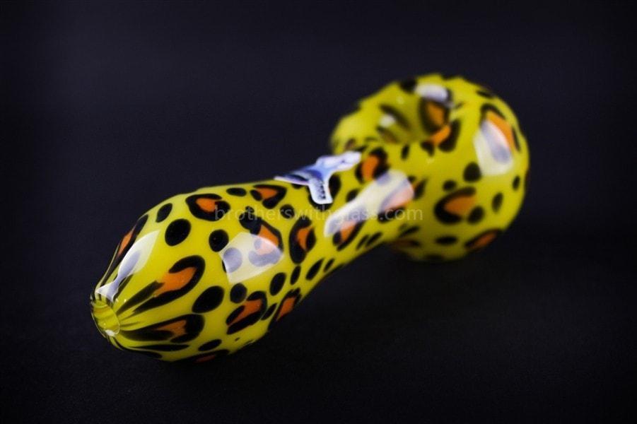 Hand pipe Chameleon Glass Safari Hand Pipe - Yellow Cheetah