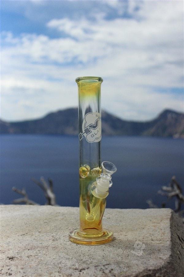 Glass bongs HVY Glass 10 Inch Straight Bong - Fumed