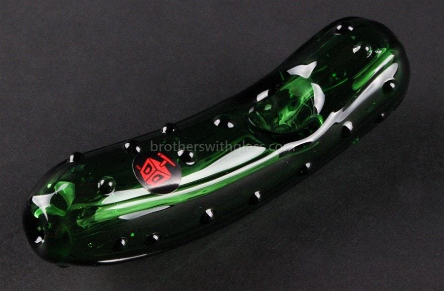 Hand pipe Mathematix Glass Green Pickle Hand Pipe