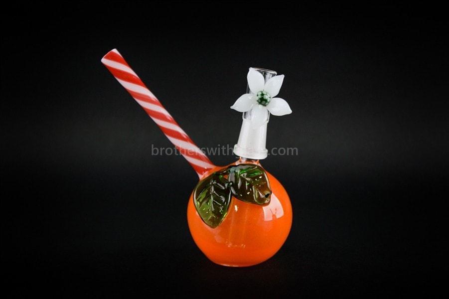 Dab rigs Mathematix Glass Orange And Daisy Dome Dab Rig