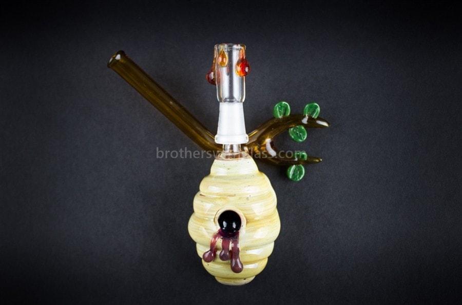 Dab rigs Mathematix Glass Tree Branch Beehive Pendant Dab Rig