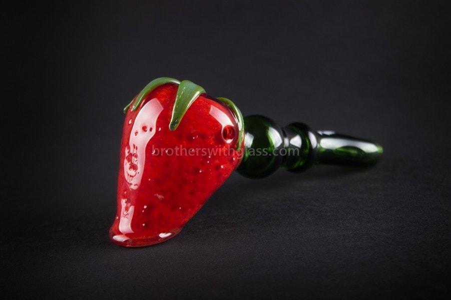 Hand pipe Mathematix Glass Scrumptious Strawberry Hammer Hand Pipe