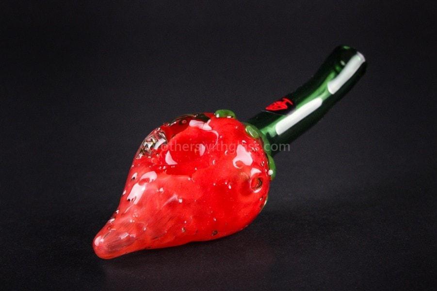 Hand pipe Mathematix Glass Scrumptious Strawberry Hand Pipe