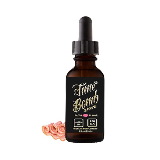 Cbd For Pets Time Bomb Extracts - CBD Pet Tincture - Bacon - 250mg