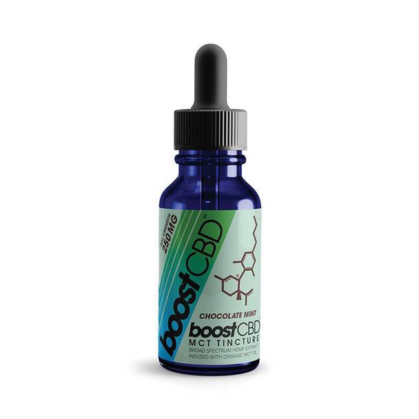 CBD Tinctures BoostCBD - CBD Tincture - Chocolate Mint - 250mg-1500mg