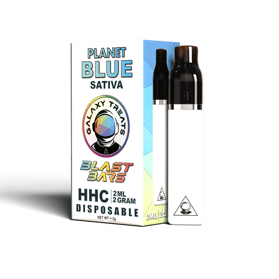 HHC DISPOSABLE PLANET BLUE 2ML | Galaxy Treats