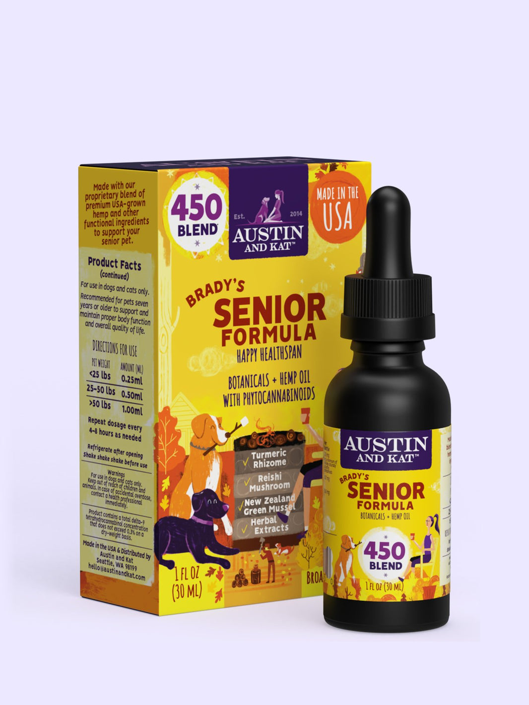 Brady's Senior Formula Oil
