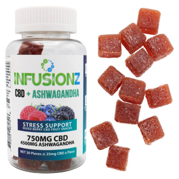 CBD and Ashwagandha Stress Support Gummies