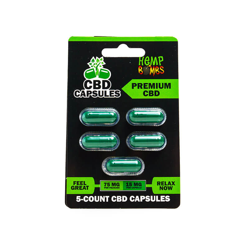 CBD Capsules 5-Count
