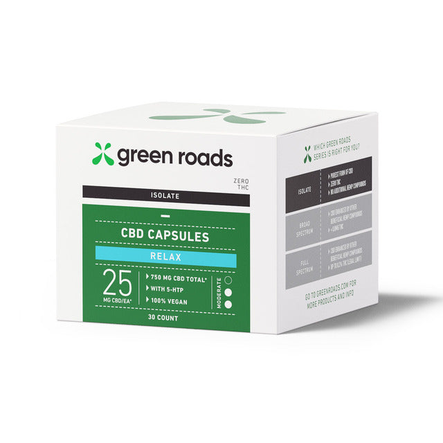 CBD RELAX CAPSULES - 750MG