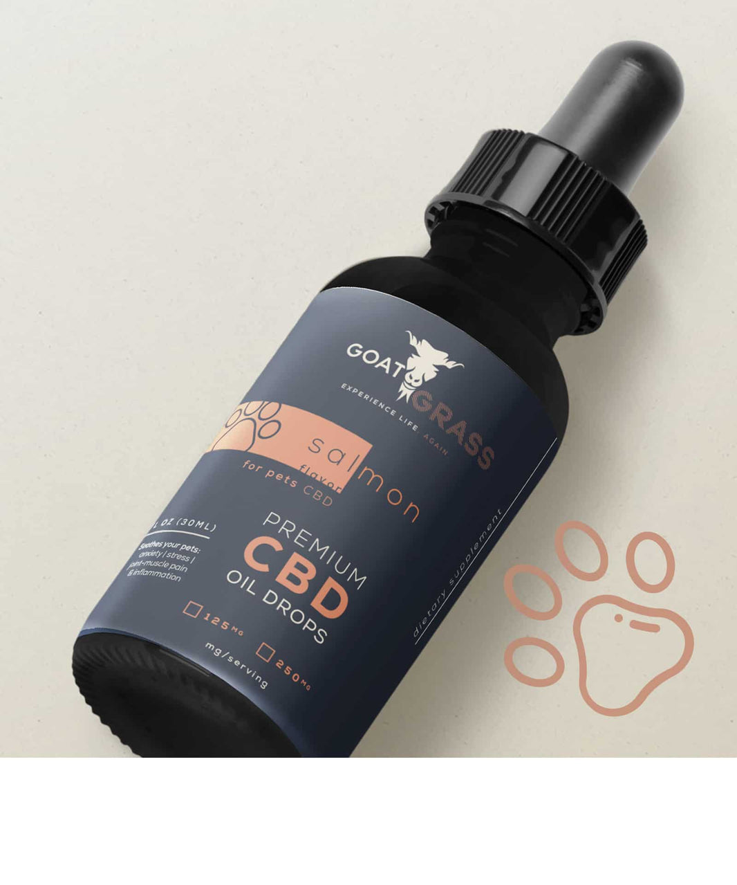 Cbd For Pets Pet CBD Oil Drops – Salmon
