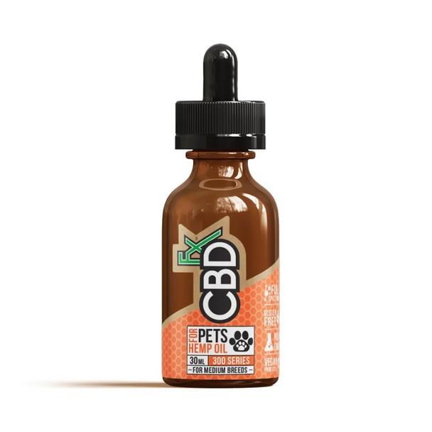Cbd For Pets CBDfx - CBD Pet Tincture - Medium Breed - 300mg