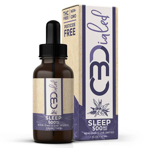 CBD Tinctures CBDialed - CBD Tincture - Sleep - 500mg
