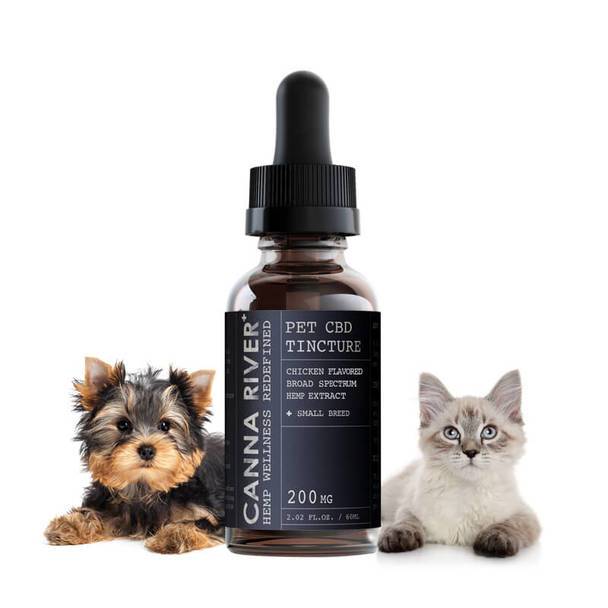 Cbd For Pets Canna River - CBD Pet Tincture - Broad Spectrum Chicken - 200mg-600mg